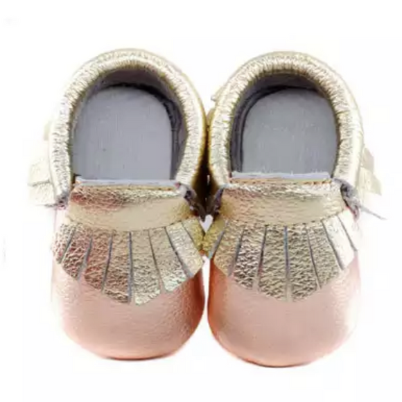 Baby Moccasins - Genuine Leather
